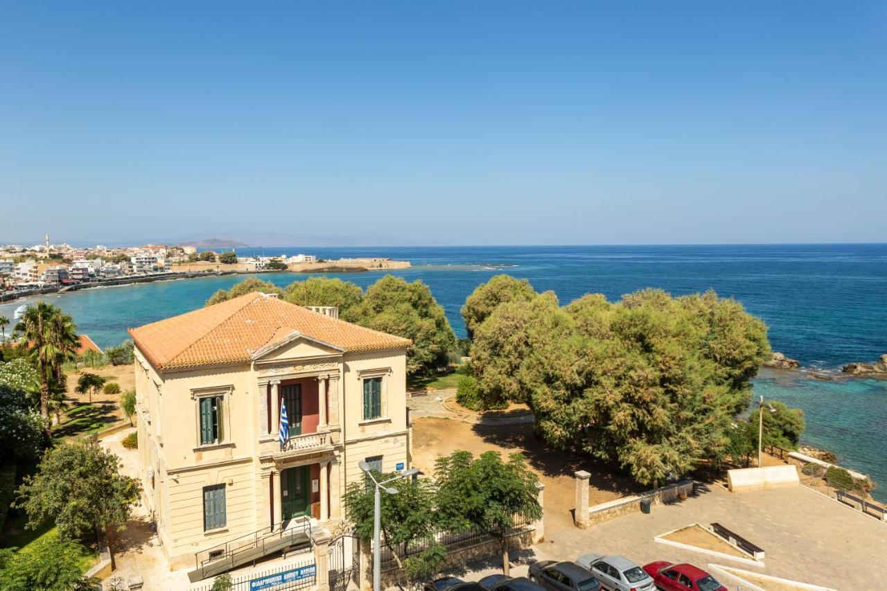 Central Luxurious Apartment With Sea View! Chania  Bagian luar foto
