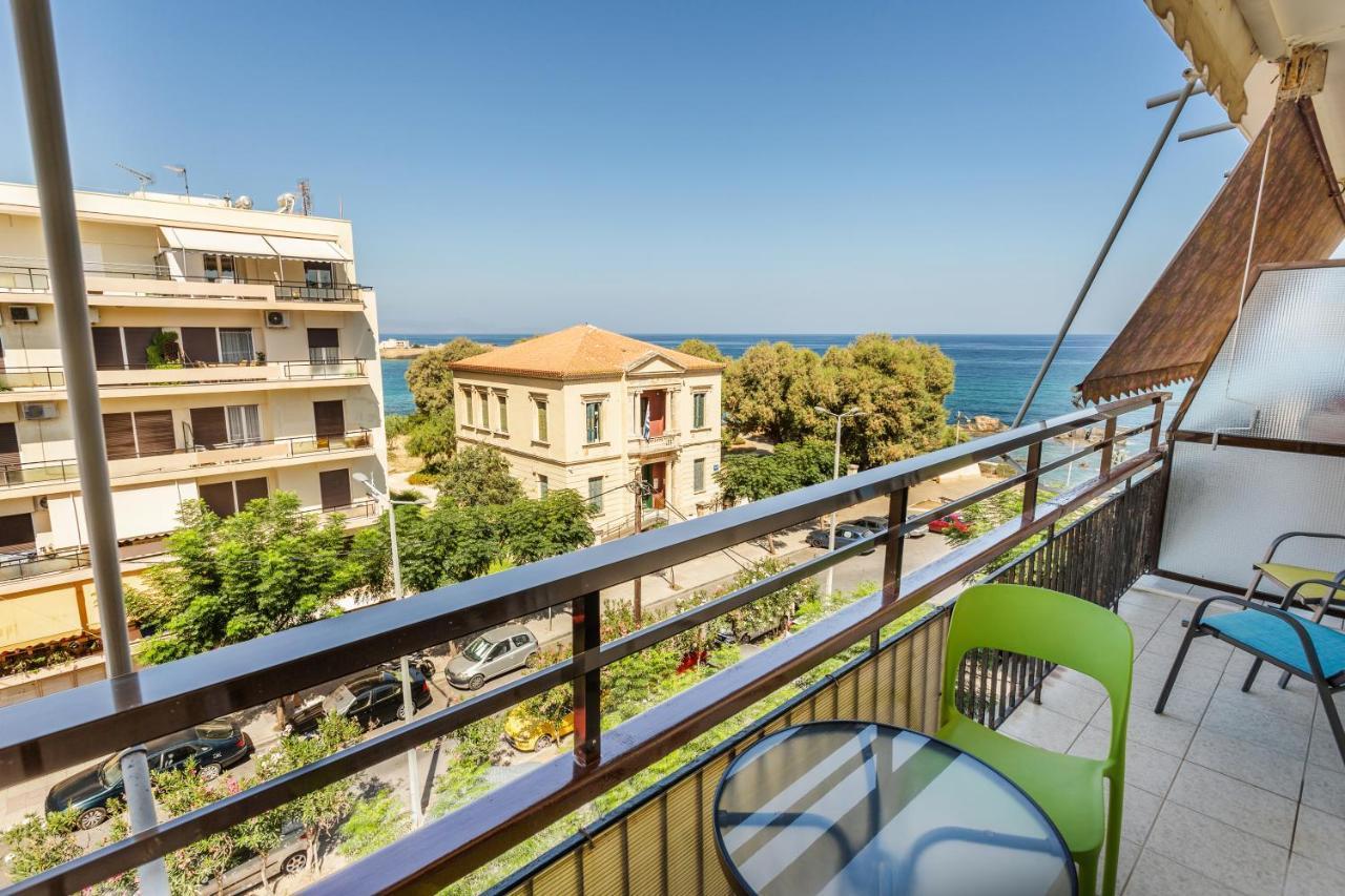 Central Luxurious Apartment With Sea View! Chania  Bagian luar foto